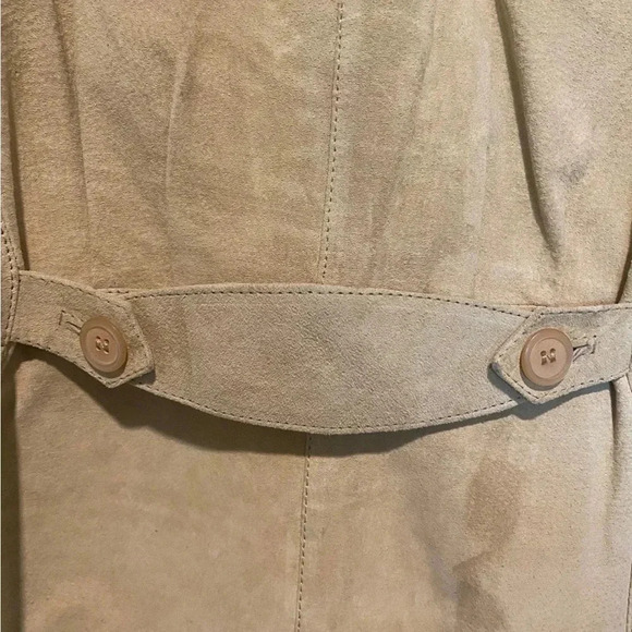 BRAZILIAN LEATHER jacket SPLIT END LTD Size 9 VINTAGE 80s - Picture 5 of 8